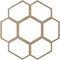 Ekena Millwork Florin Wood Fretwork Pierced Ceiling Medallion, Birch, 16"OD x 5 5/8"ID x 3/8"T CMWP16X16X0375FOBI - alternate 3